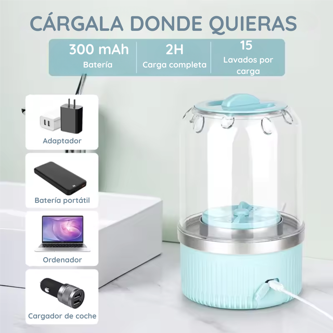 Mini Lavadora Portátil