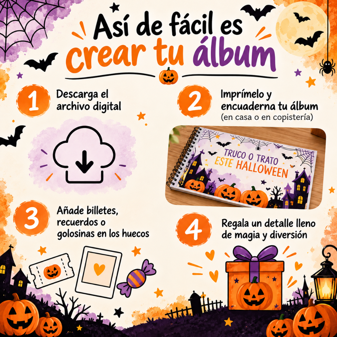 Álbum Imprimible Halloween