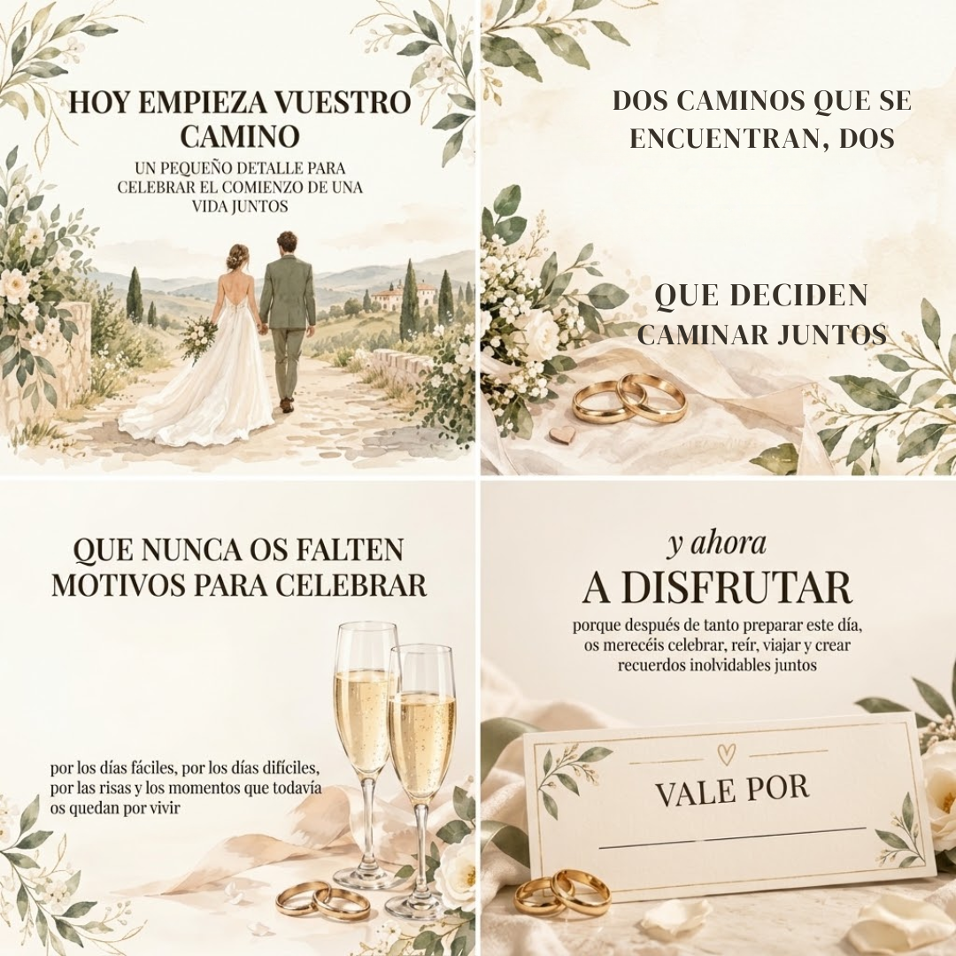 Álbum Imprimible Boda