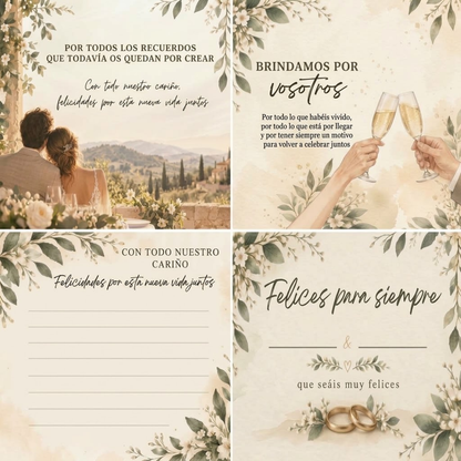 Álbum Imprimible Boda