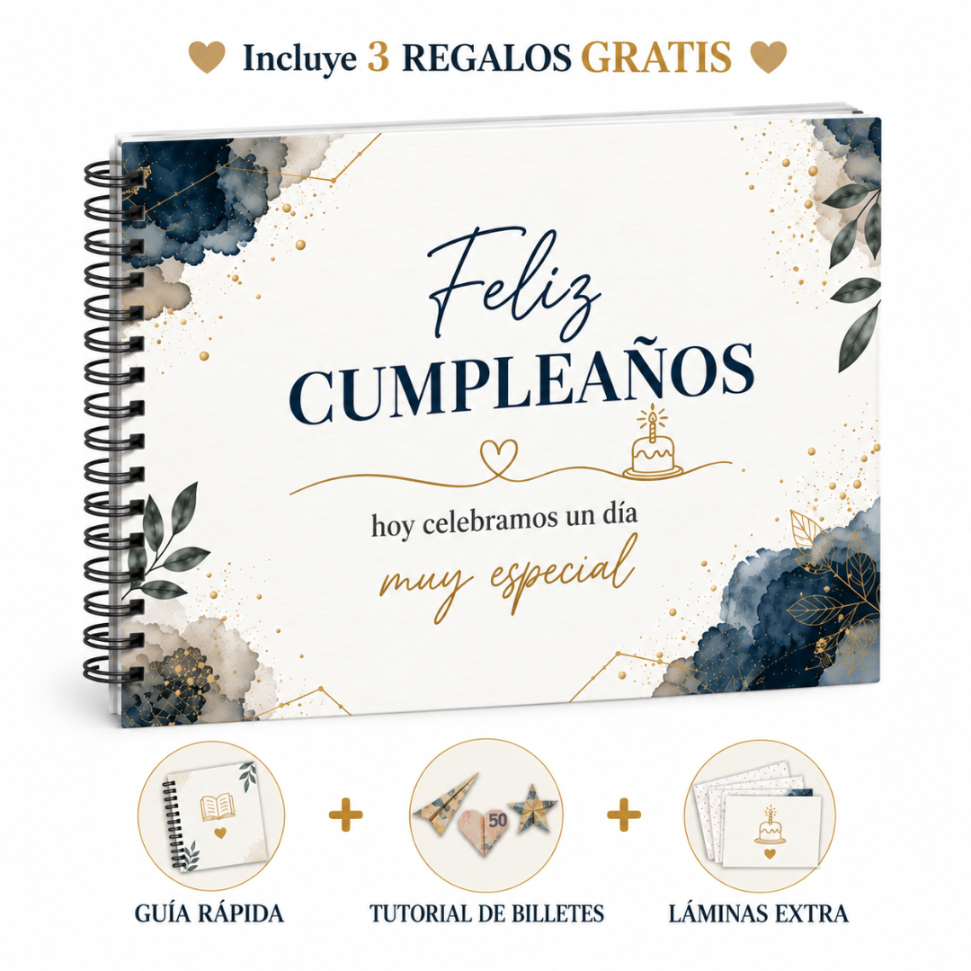 Álbum Imprimible Feliz Cumpleaños