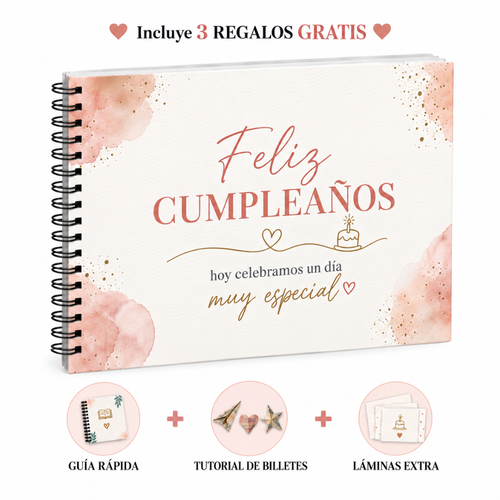 Álbum Imprimible Feliz Cumpleaños