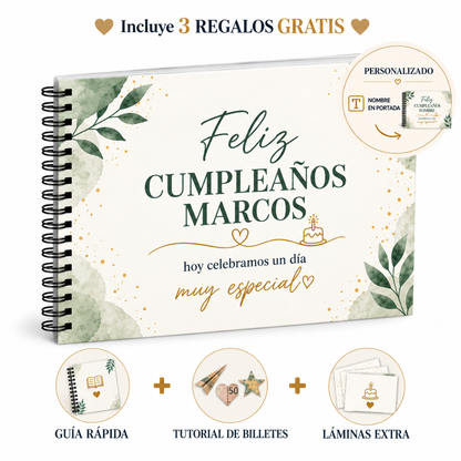 Álbum Imprimible Feliz Cumpleaños