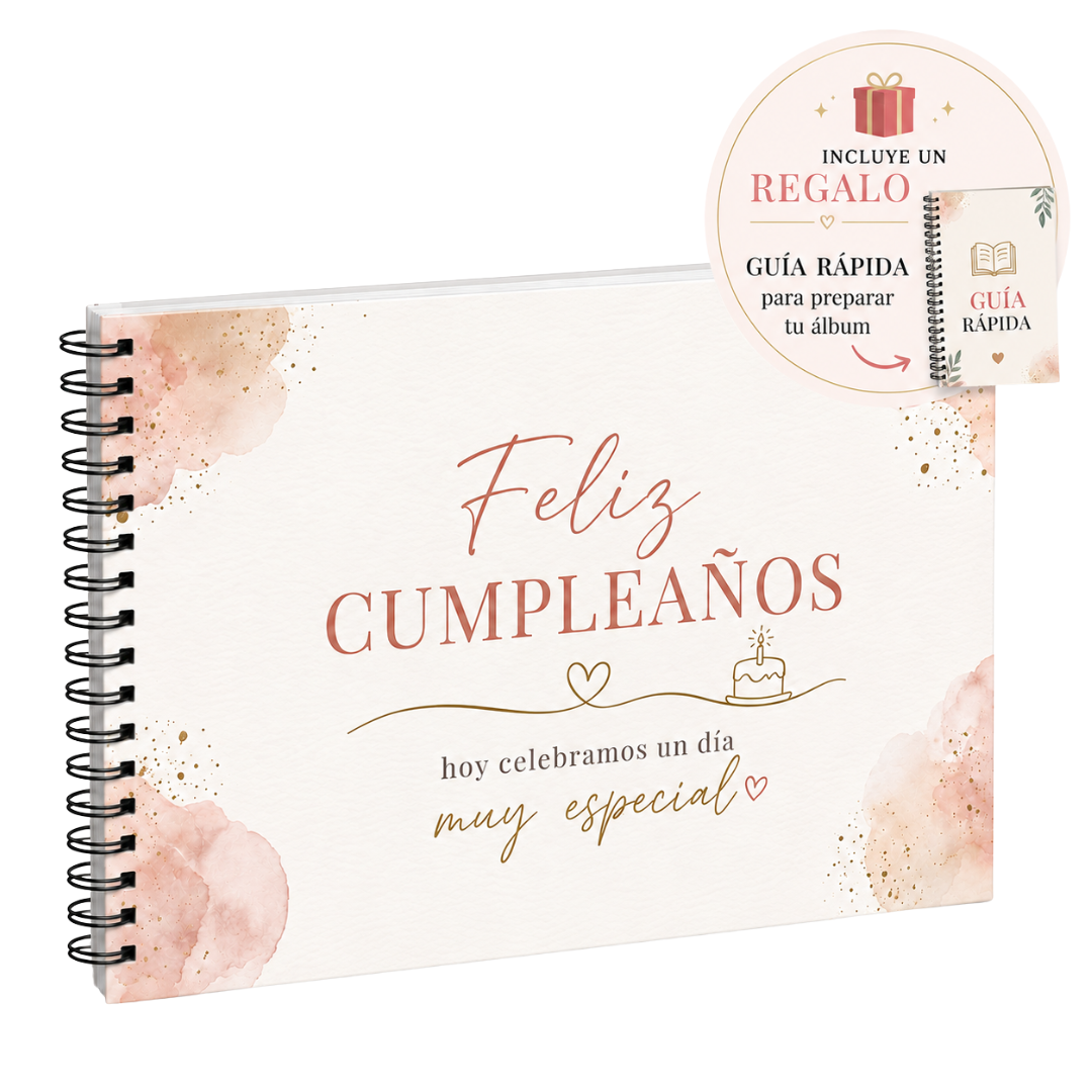 Álbum Imprimible Feliz Cumpleaños